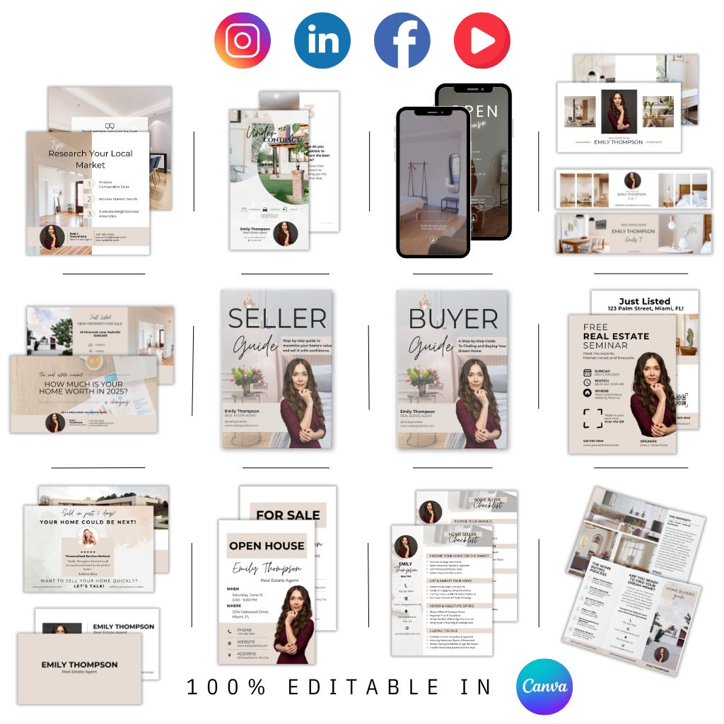 Real Estate Bundle Templates - Engagement Booster Kit